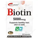 بیوتین اس تی پی فارما 5000 میکروگرم