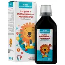 شربت ال لیزین و مولتی ویتامین و مینرال