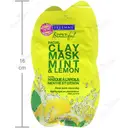 ماسک صورت خاک رسی نعناع و لیمو 15 میلی لیتر