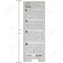 قیچی ابرو سر کج تیتانیوم دسته مشکی A25C