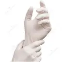 دستکش معاینه لاتکس کم پودر 100 عددی