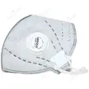 ماسک تنفسی N95 سوپاپ دار به همراه لایه کربن سفید