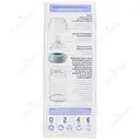 شیشه ول بیینگ سیلیکانی شیشه ای طرح دار دخترانه جریان معمولی از بدو تولد