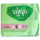 نوار بهداشتی ضخیم مشبک مکسی بزرگ 10 عدد