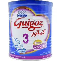 شیر خشک گیگوز (Guigoz) شماره 3 نستله وزن 400 گرم