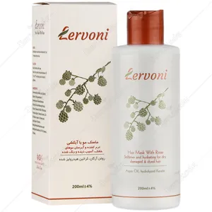ماسک مو لروونی با آبکشی
