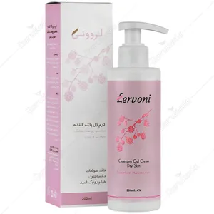 کرم ژل پاک کننده لروونی پوست خشک