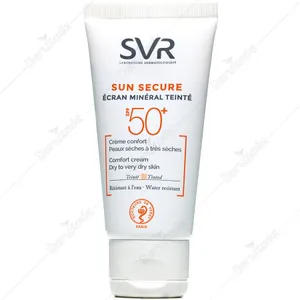 ضد آفتاب مینرال رنگی SPF50 سان سکیور پوست خشک