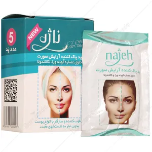پد پاک کننده آرایش صورت ناژه