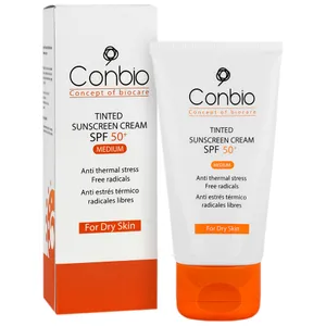 کرم ضدآفتاب رنگی مدیوم پوست خشک SPF50