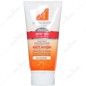 کرم ضد آفتاب SPF50 مناسب پوست های نرمال تا خشک
