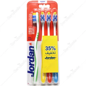 مسواک توتال کلین نرم 4 عددی