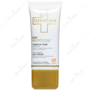 کرم روز پوست چرب SPF50 دی پروتوکل