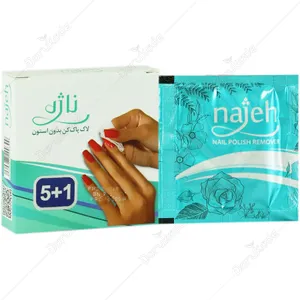 پد لاک پاک کن بدون استون 6 عددی
