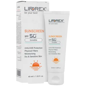 کرم ضد آفتاب SPF50 پوست خشک و حساس