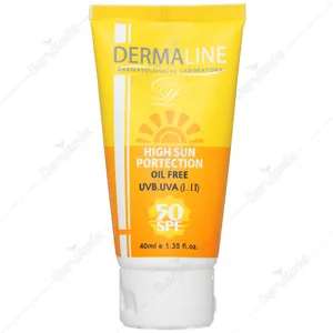 کرم ضد آفتاب فاقد چربی درمالاین SPF50