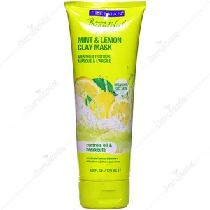 ماسک صورت خاک رسی نعناع و لیمو
