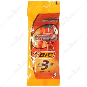 تیغ 3 لبه پوست حساس 3 عددی