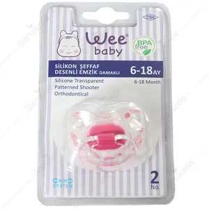 پستانک ارتودنسی شفاف کد 837