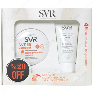 پک کامپکت و کرم ضد آفتاب سبیاکلییر SPF50