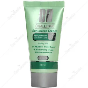 کرم ضد آفتاب پوست های خشک و نرمال +SPF50 چلنج