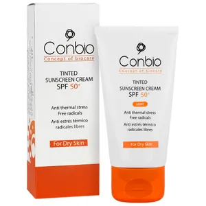کرم ضد آفتاب رنگی لایت پوست خشک SPF50 