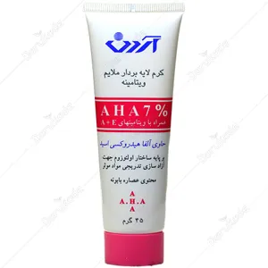 کرم لایه بردار ملایم ویتامینه آ اچ آ 7%