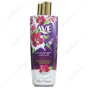 شامپو کرمی اسکراب شیر و شکوفه