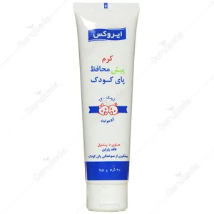 کرم محافظ پای بچه ایروکس حاوی زینک 20 درصد