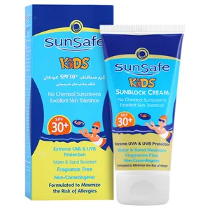 کرم ضد آفتاب کودکان SPF30 سان سیف