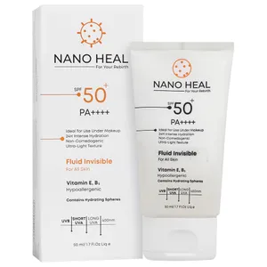 فلوئید ضد آفتاب انواع پوست SPF50