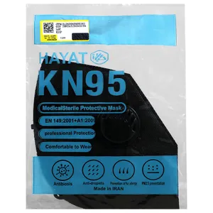 ماسک فیلتر دار KN95 مشکی