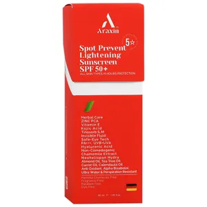 کرم ضد آفتاب روشن کننده لک‌های پوستی SPF50